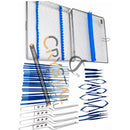 Micro Neuro Surgical Titanium coated Instrument Set