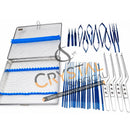 Micro Neuro Surgical Titanium coated Instrument Set